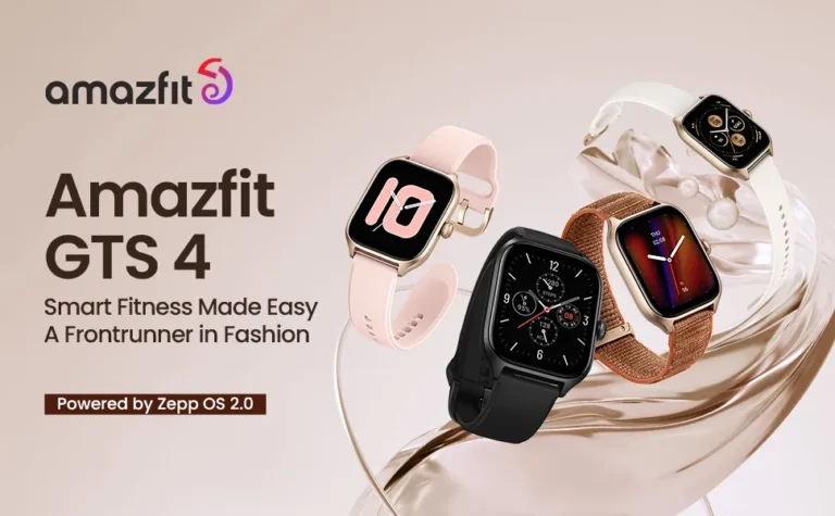 Amazfit GTS 4 banniere
