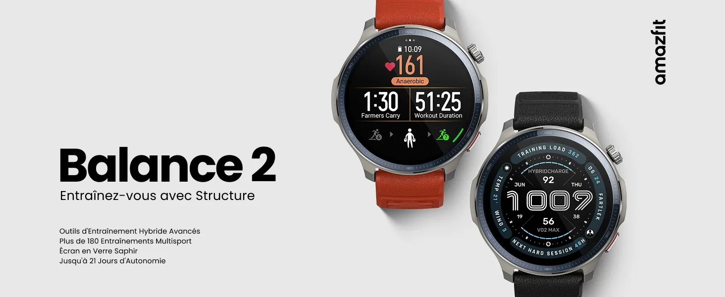 Amazfit balance 2 banniere